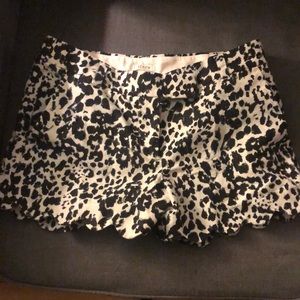J. Crew Leopard Print Shorts - Size 6